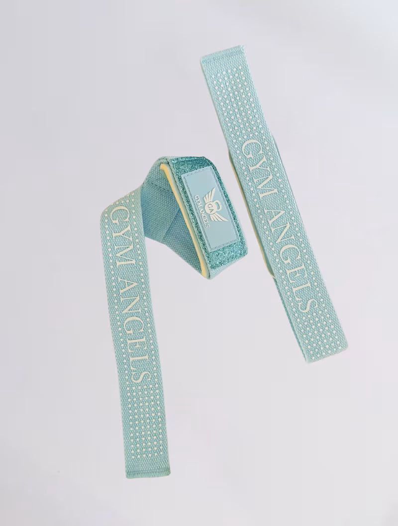 Baby Blue Lifting Straps