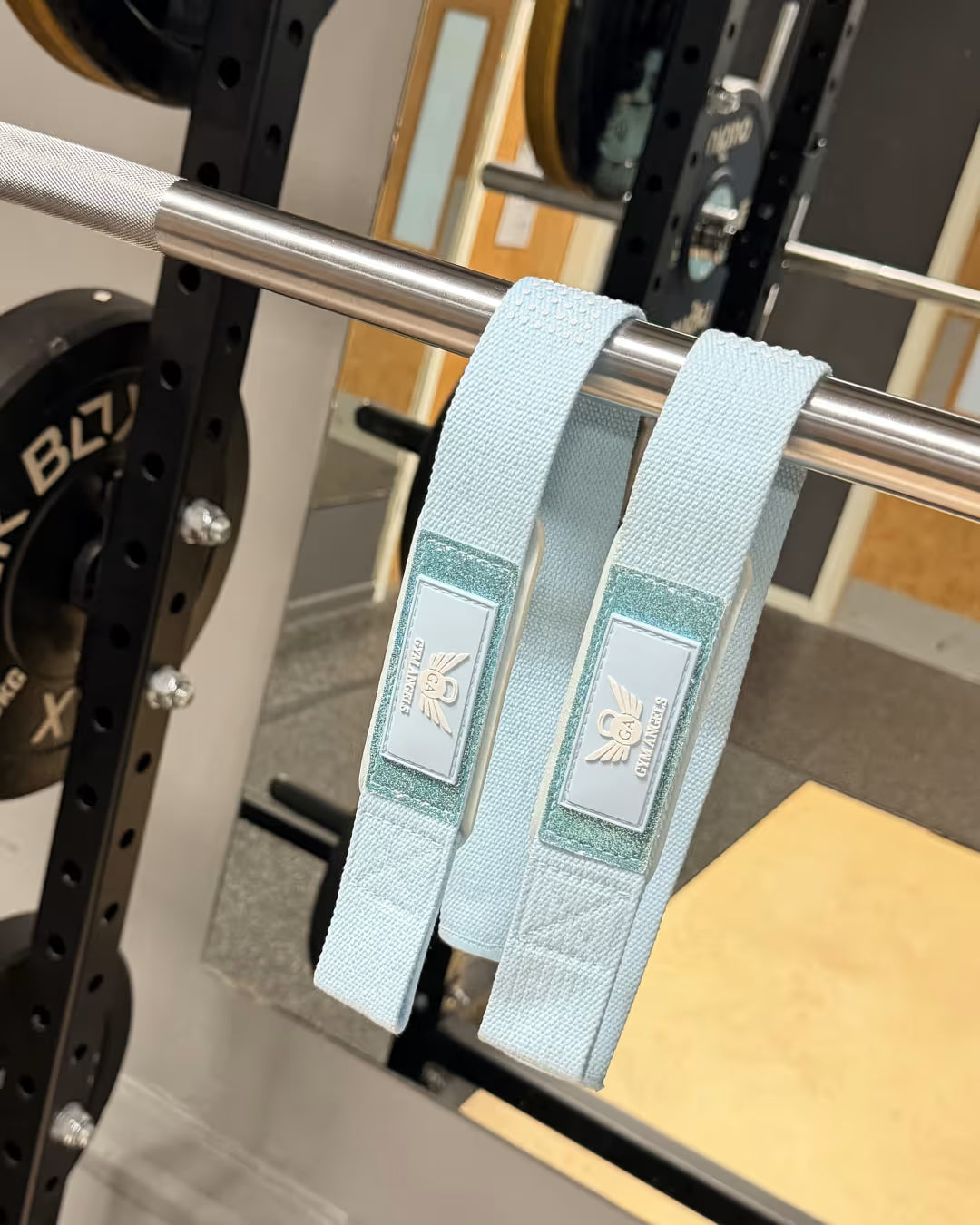 Baby Blue Lifting Straps