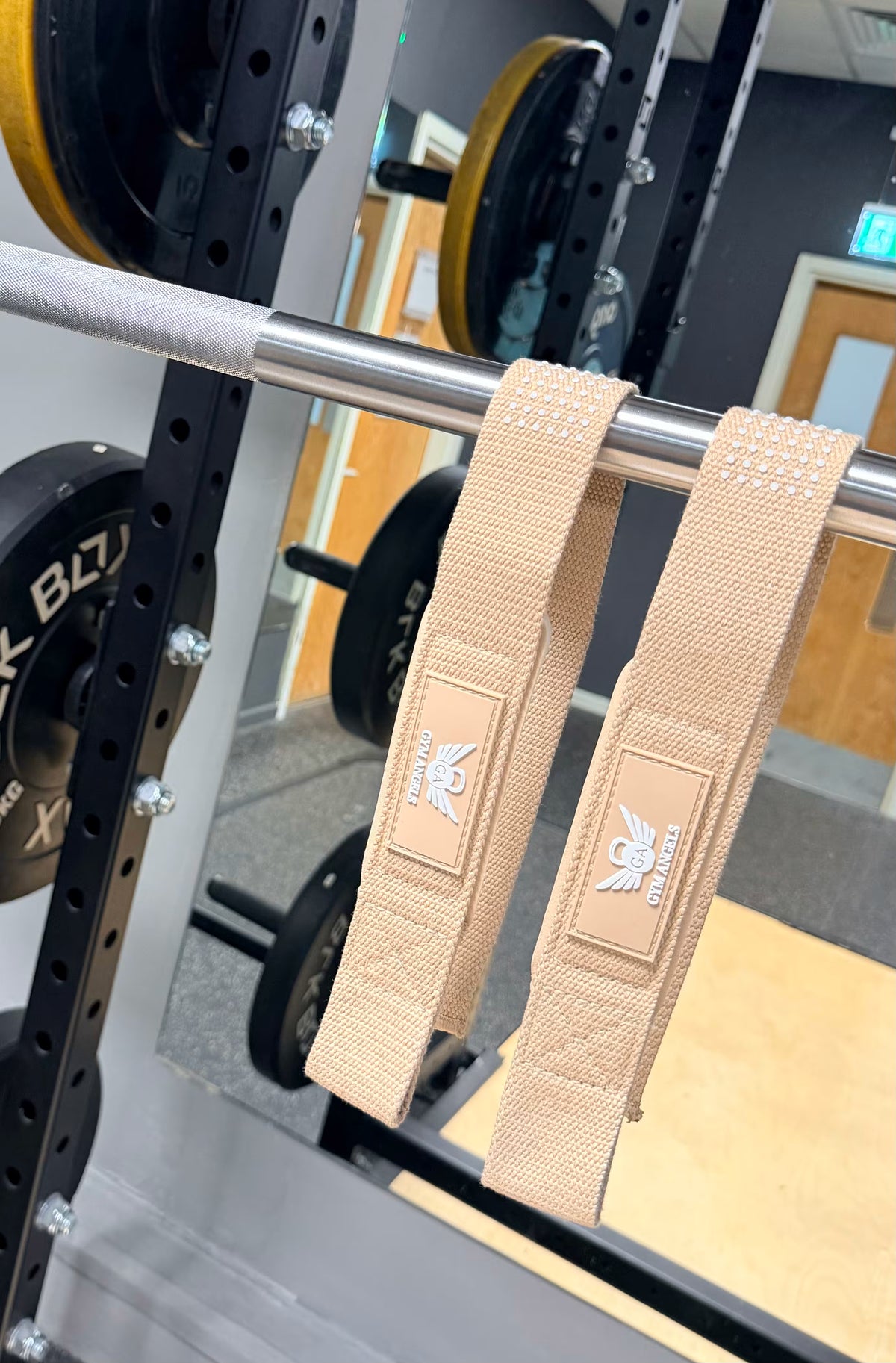 Beige Lifting Straps