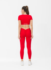 V Scrunch Angel Leggings