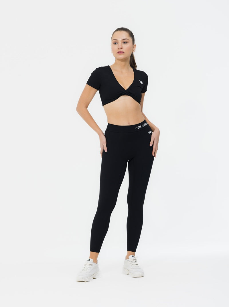 V Scrunch Angel Leggings