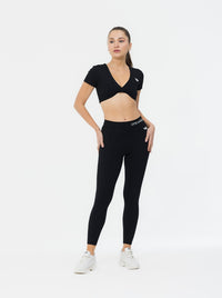 V Scrunch Angel Leggings
