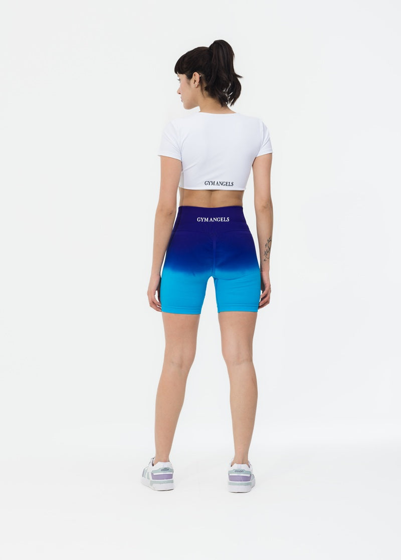 Ombre Scrunch Shorts