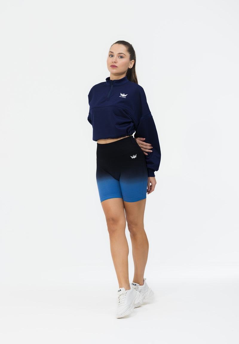 Ombre Scrunch Shorts