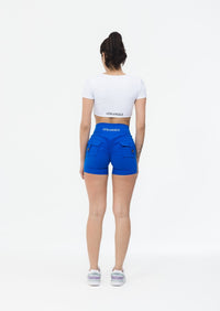 Pocket Scrunch Button Shorts