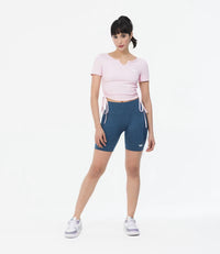 High Waist Contour Seamless Biker Shorts for Women UK