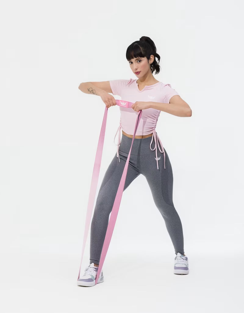 Workout Resistance Band Pink – Fitness Bands UK