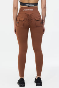 Scrunch Pocket Button Legging