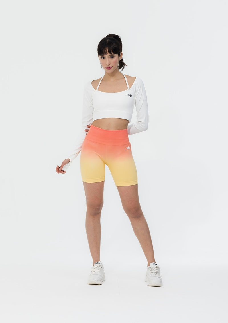 Ombre Scrunch Shorts