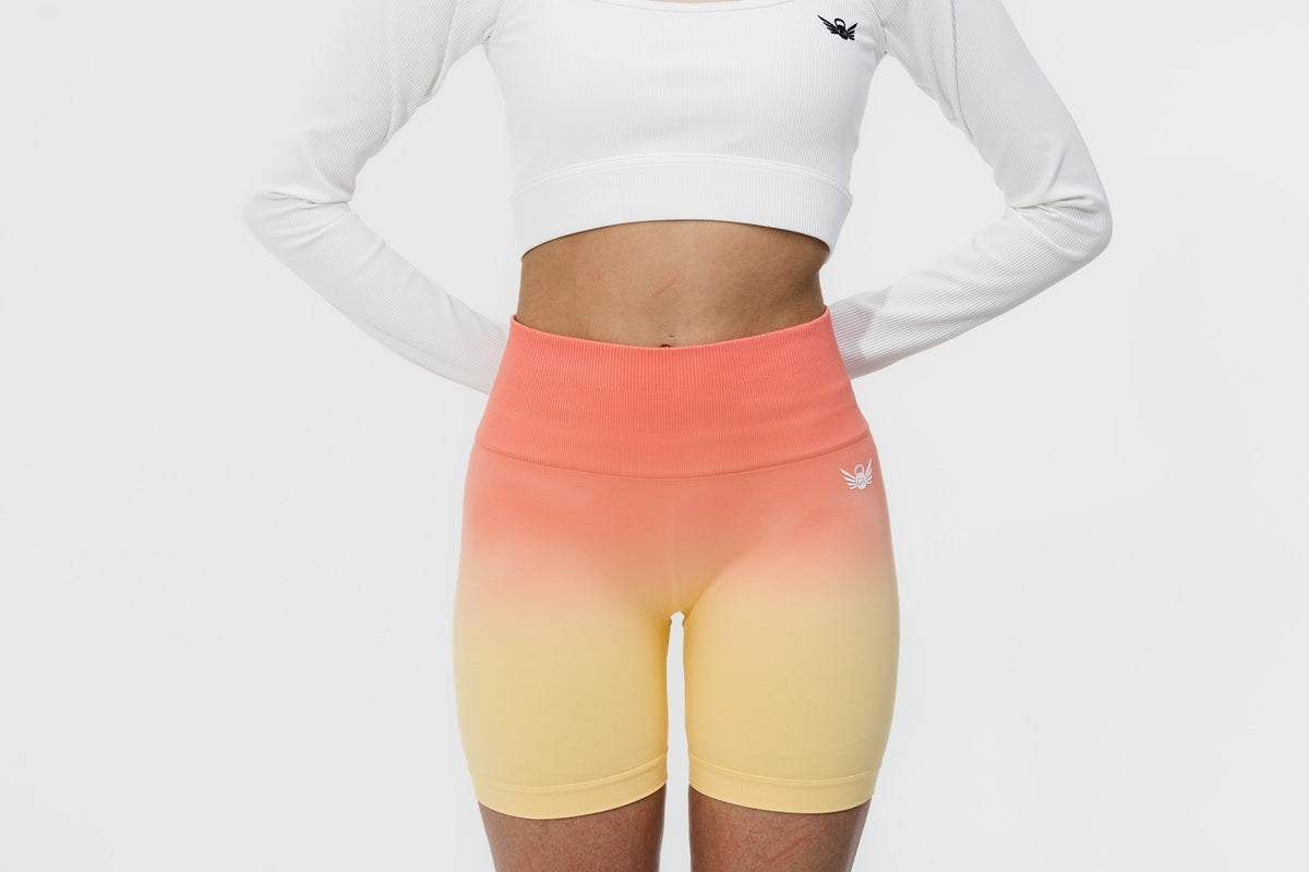 Ombre Scrunch Shorts
