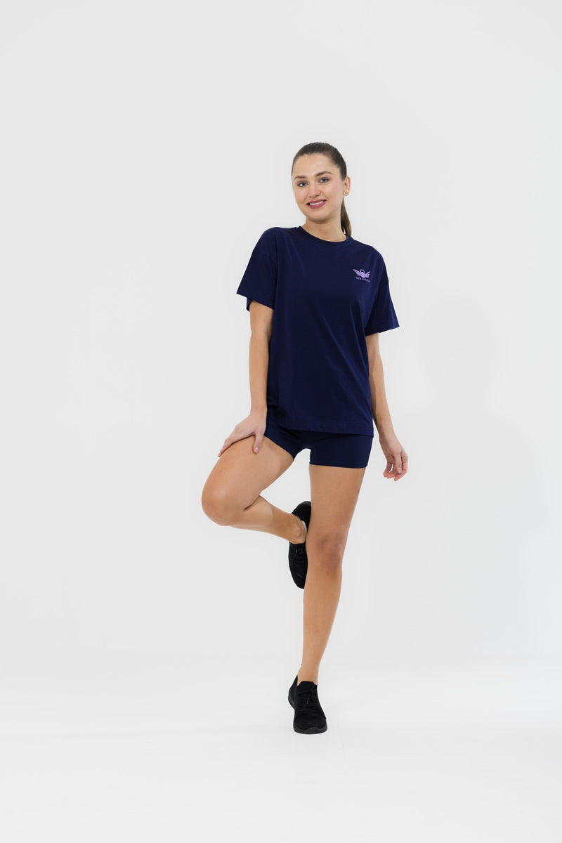 Angel Pump Cover Lilac Logo