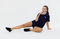 Angel Pump Cover Lilac Logo