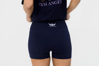 Seamless V waistband workout shorts UK