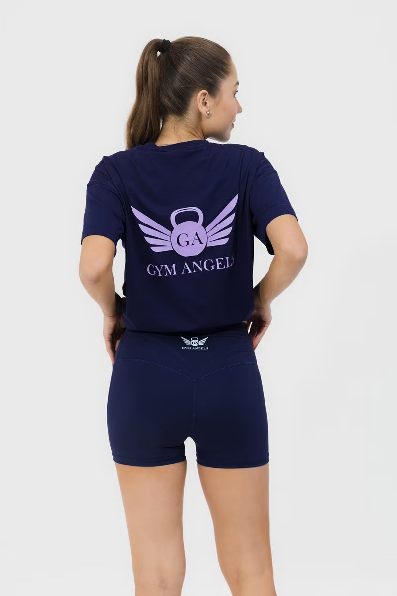 V shape contour shorts for flattering waistline UK