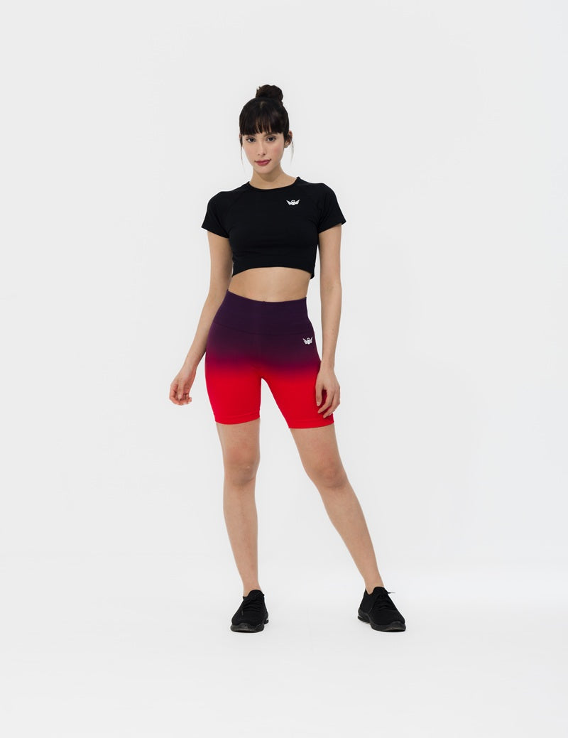Ombre Scrunch Shorts