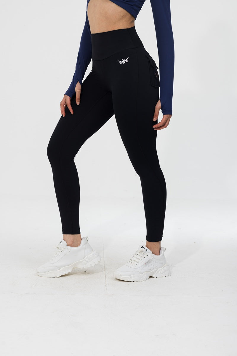 Scrunch Pocket Button Legging