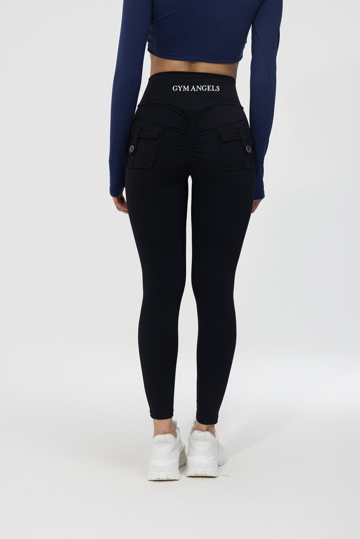 Scrunch Pocket Button Legging