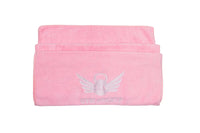 Pink Gym Towel with Pocket for Valuables UK