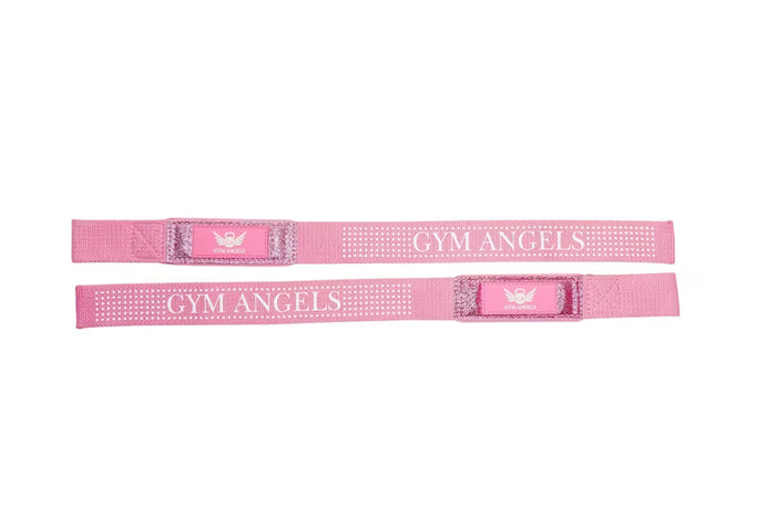 Pink Glitter Lifting Straps for Weightlifting – GYM ANGELS UK