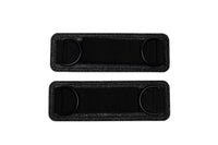 Gym Angels Black Glitter Ankle Straps for Cable Workouts UK