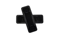 D-Ring Black Glitter Ankle Straps for Cable Exercises UK