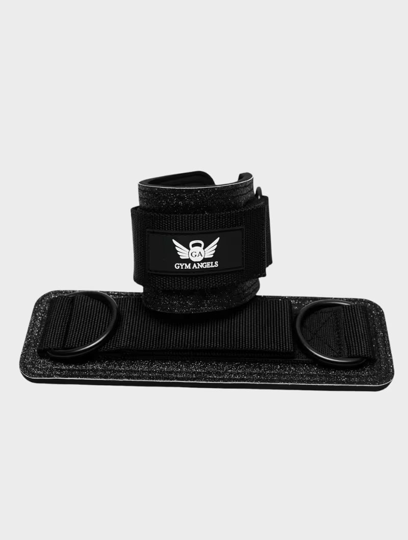Glitter Ankle Straps for Cable Workouts