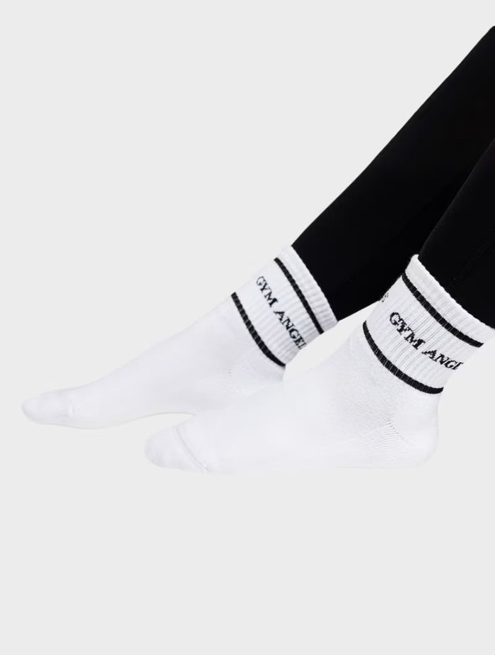 Soft White Cotton Socks for Women UK
