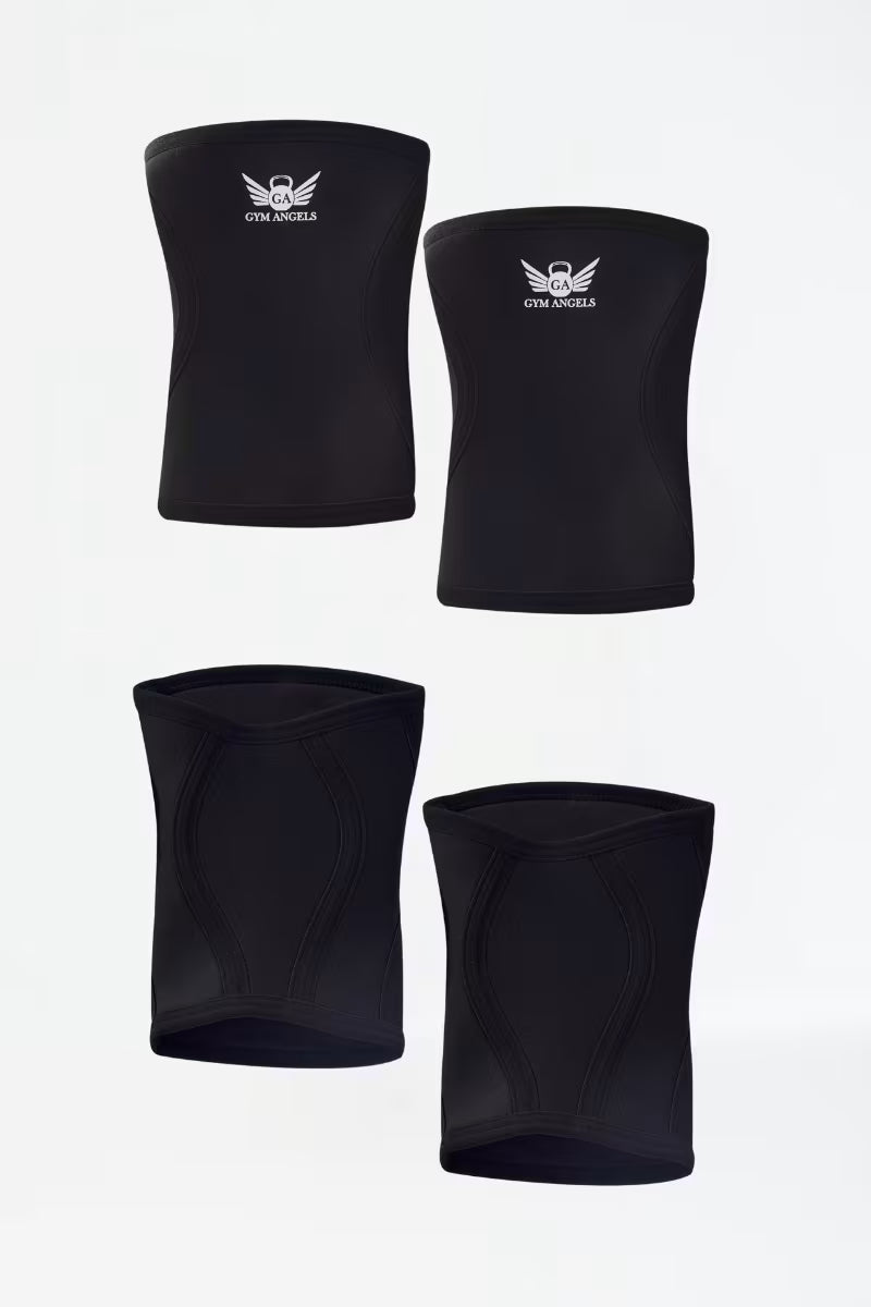 Knee Sleeves Black Set