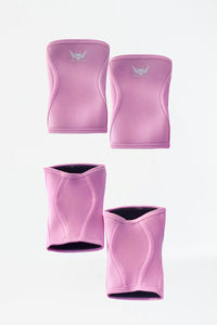 Knee Sleeves Pink Set