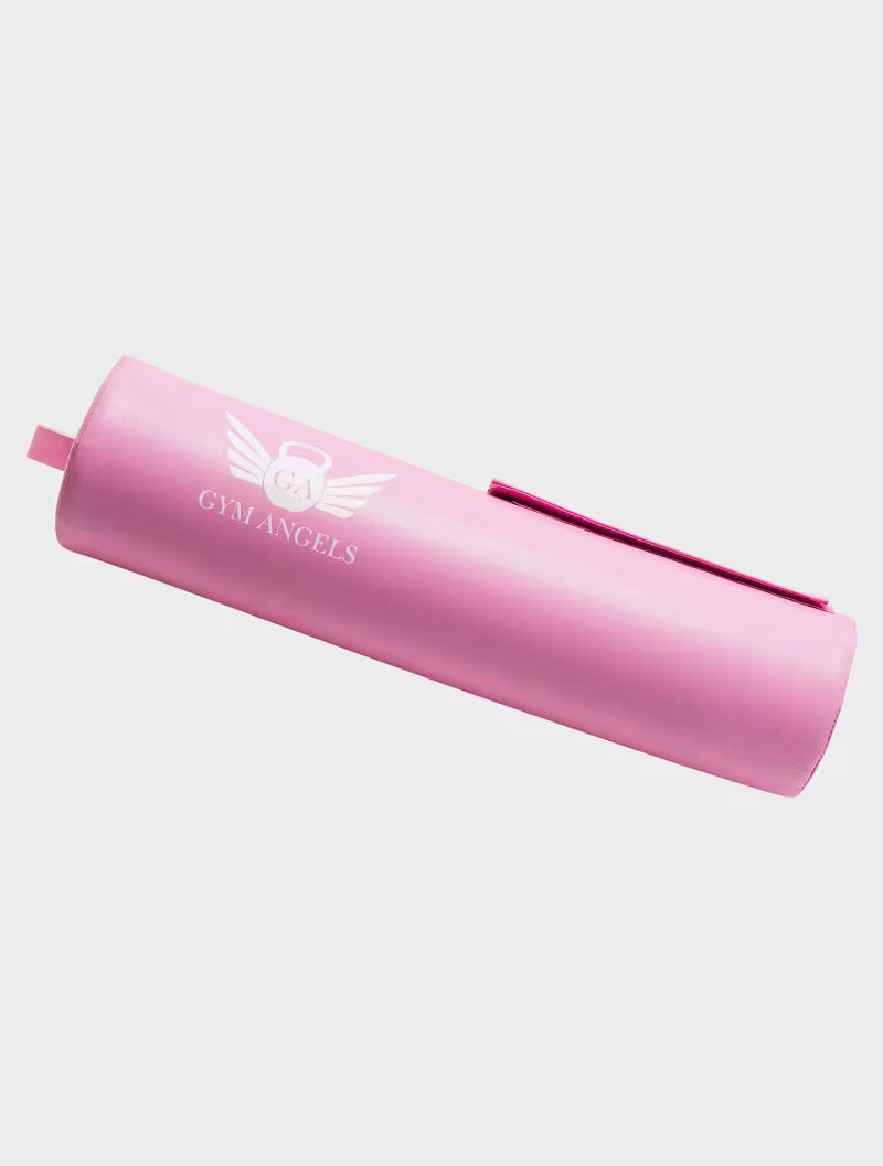 Pink Ultra Grip Barbell Pad for Comfortable Weightlifting