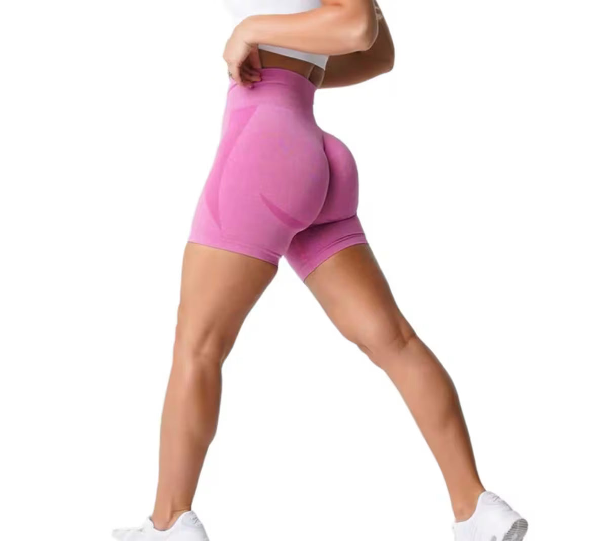 Pink Flattering Contour Shading Shorts for Women UK