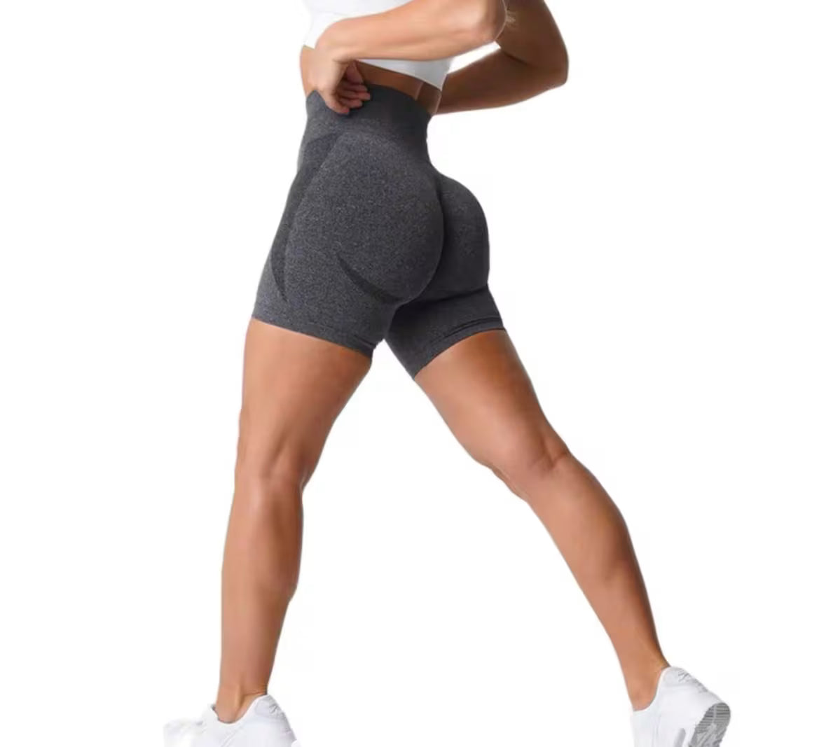 Grey Flattering Contour Shading Shorts for Women UK