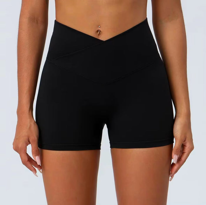 Gym Angels V waistband shorts for women UK